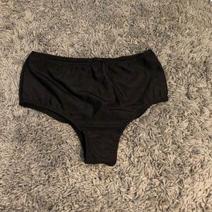 Black high wasted bottoms